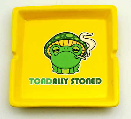 Toadally Stoned Ashtray